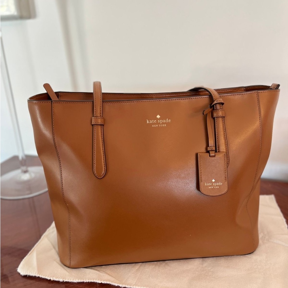 Kate Spade Tan Leather Tote